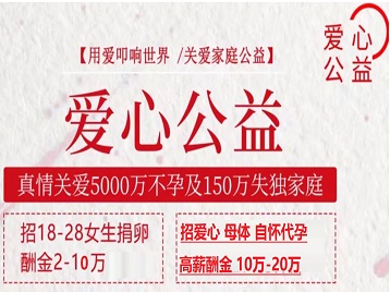 包河捐卵助孕生子 爱心志愿者招募
